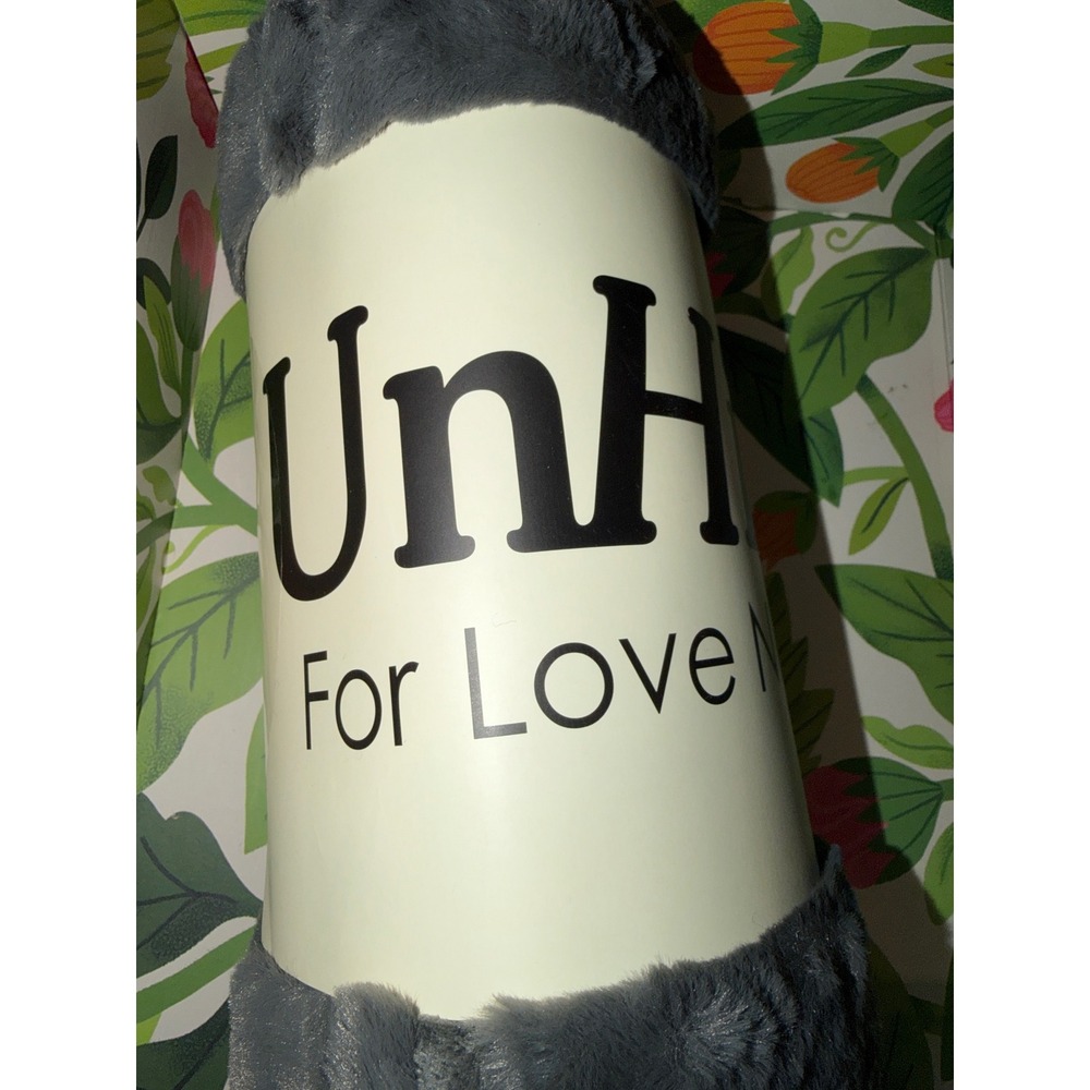 UnHide Lil Marsh Blanket Faux Fur Fluffy Cruelty-Free Throw 50x60